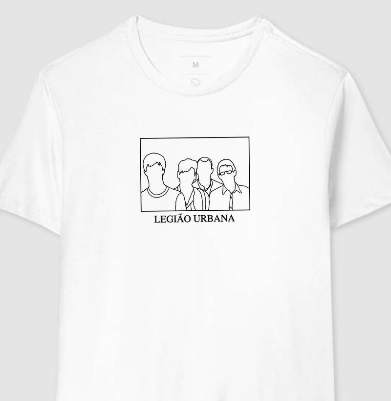 Camiseta Legião Urbana Silhueta