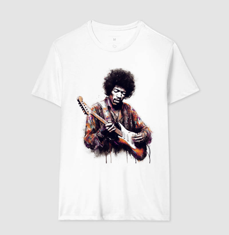 Camiseta do Jimi Hendrix
