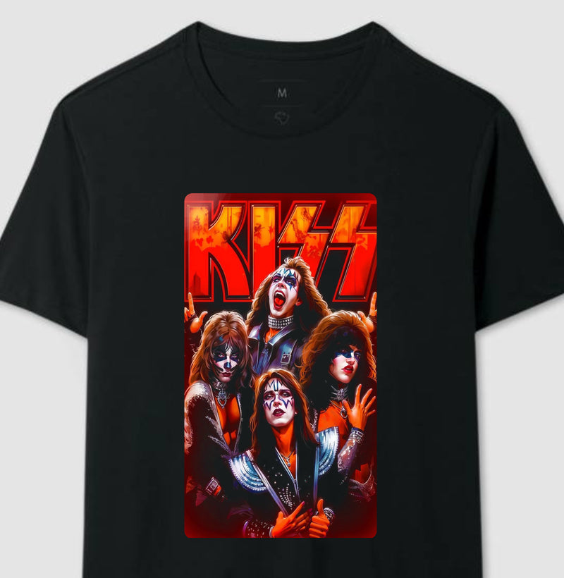 Camiseta Banda Kiss
