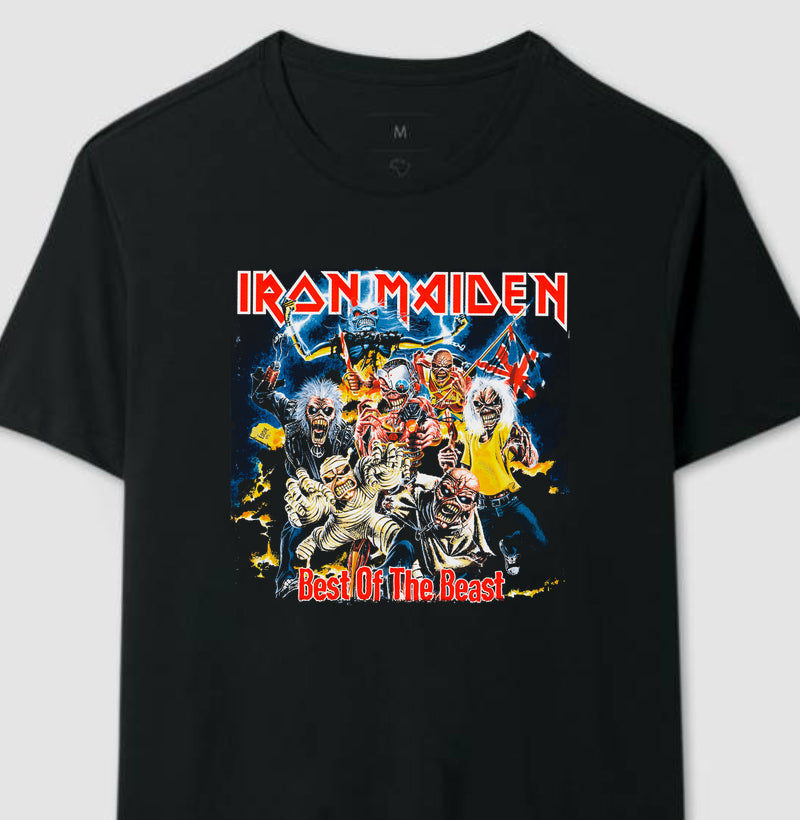 Camiseta Iron Maiden Best Of The Beast