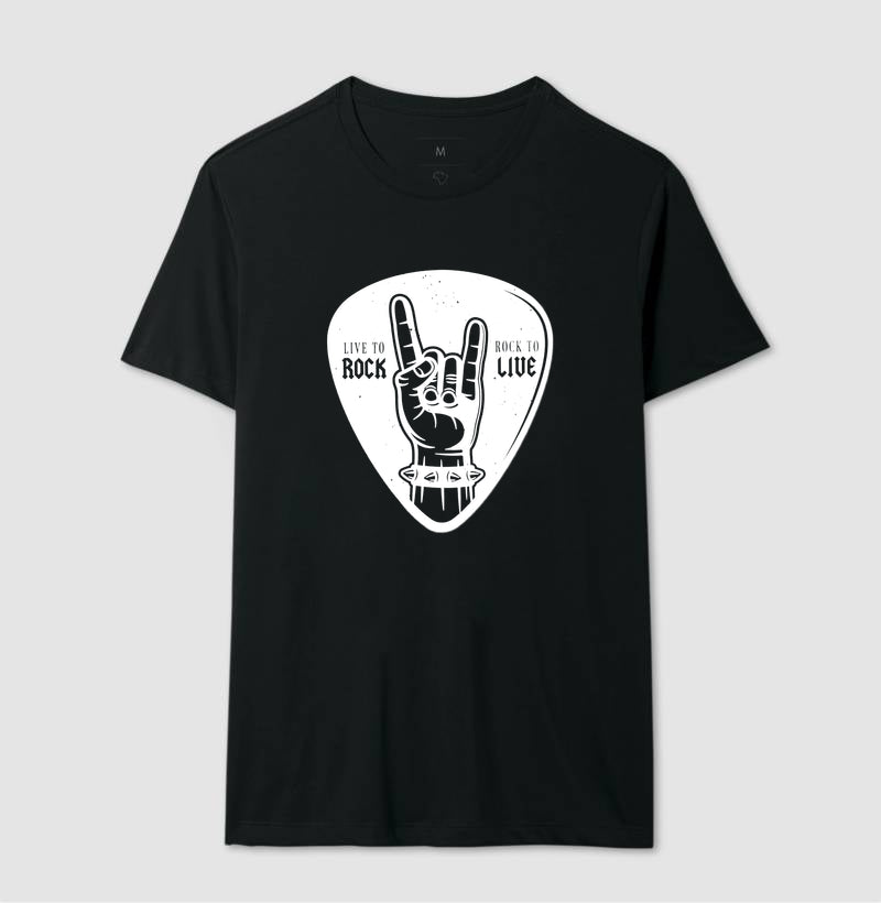 Camiseta Live to Rock