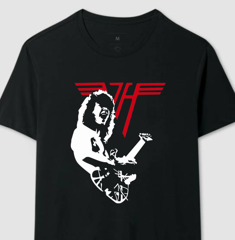 Camiseta Van Halen Silhueta