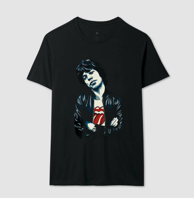 Camiseta do Mick Jagger