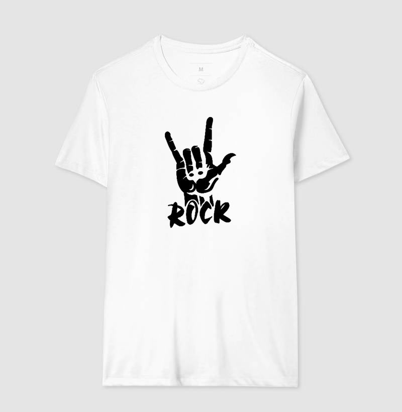 Camiseta Rock Minimalista