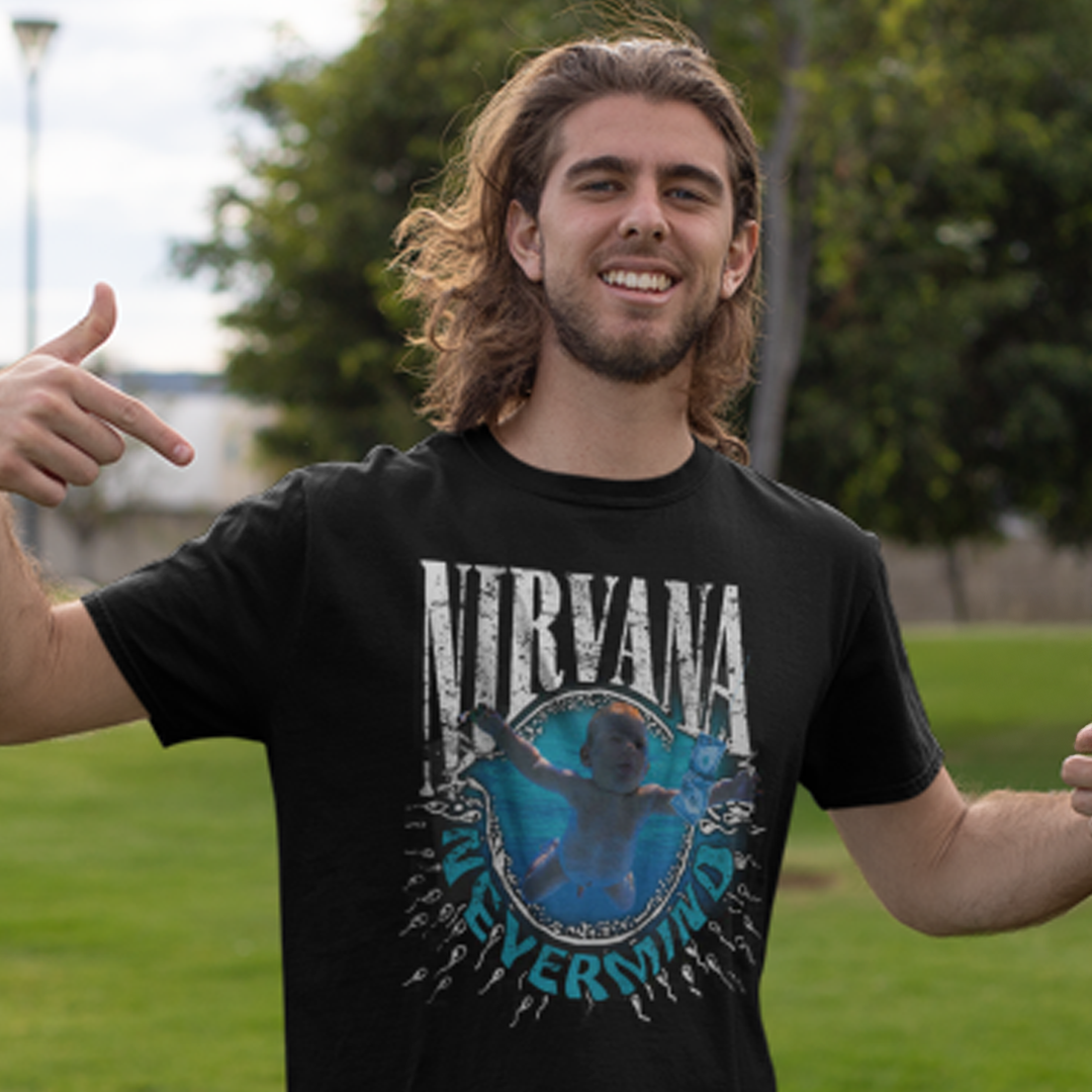 Camiseta Nirvana Arte Nevermind