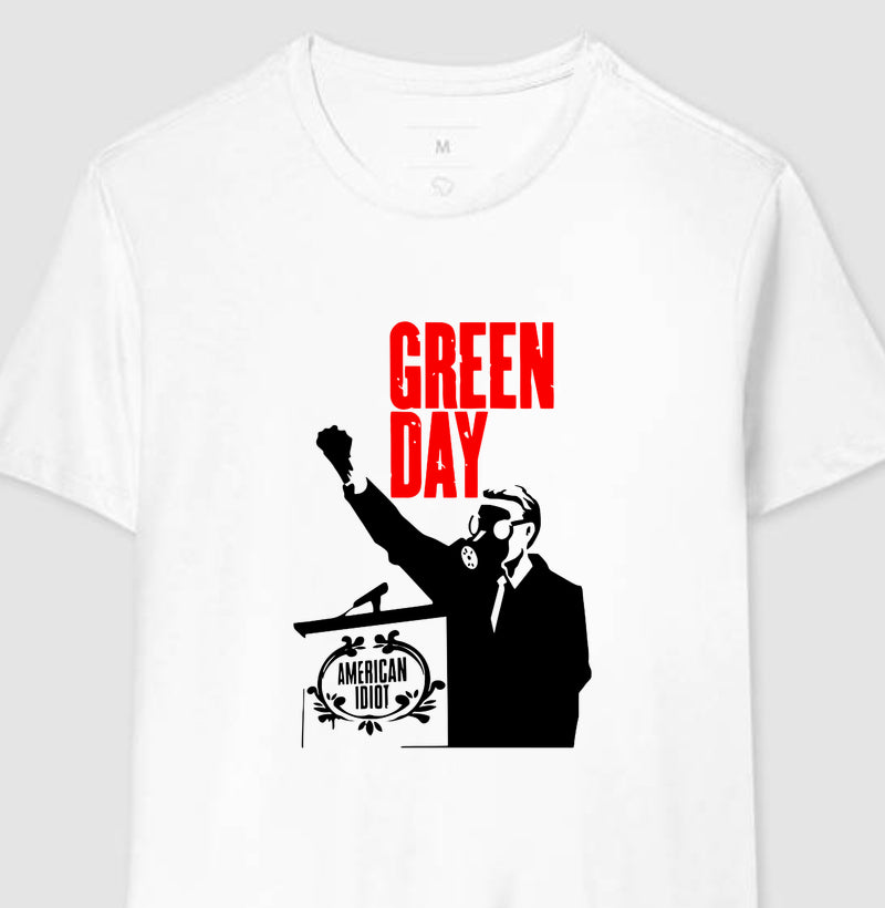 Camiseta Green Day American Idiot