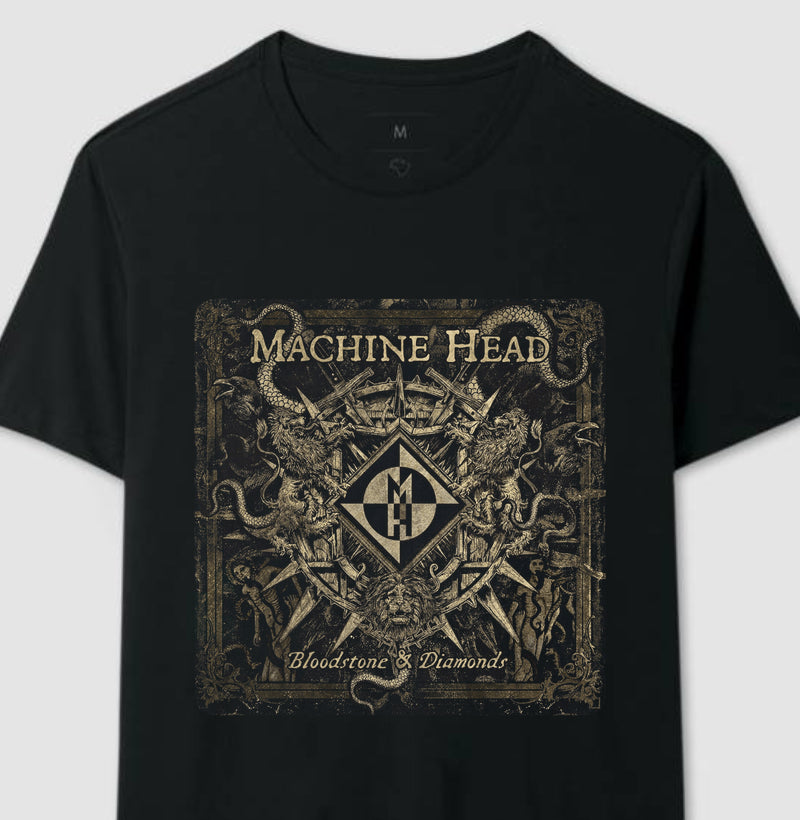 Camiseta Disco Deep Purple Machine Head