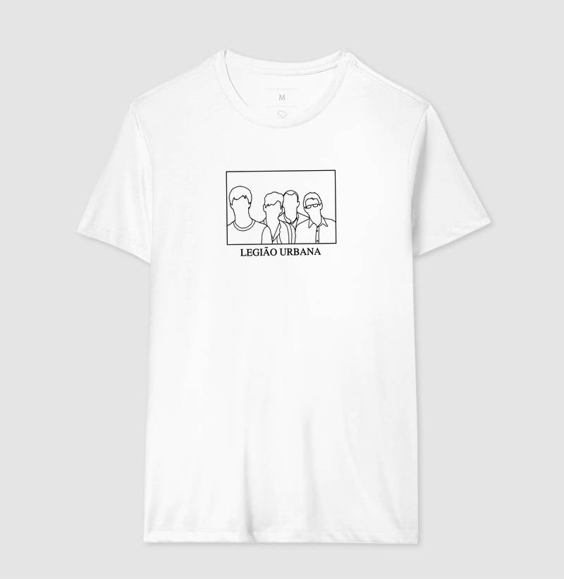 Camiseta Legião Urbana Silhueta