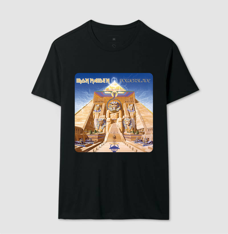Camiseta Disco Iron Maiden Powerslave
