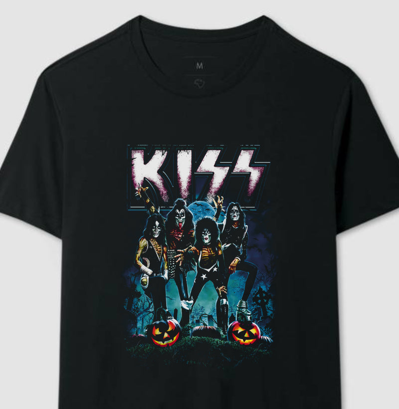 Camiseta KISS Halloween