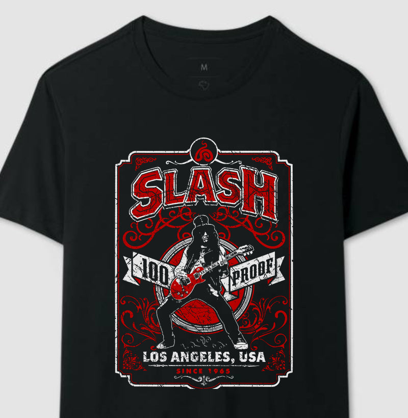 Camiseta do Slash Whiskey 100 Proof