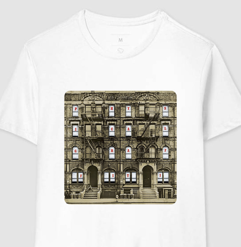 Camiseta Disco Led Zeppelin - Physical Graffiti