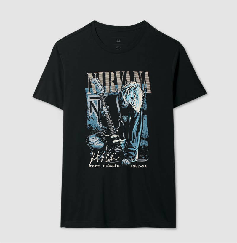 Camiseta do Kurt Cobain Nirvana