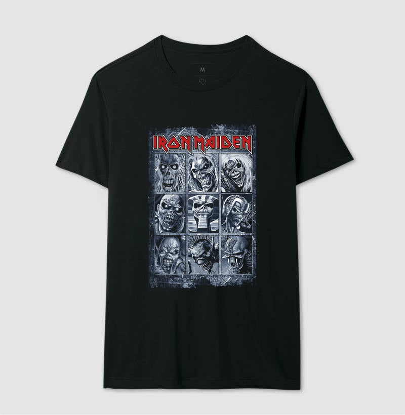 Camisetas Iron Maiden Faces