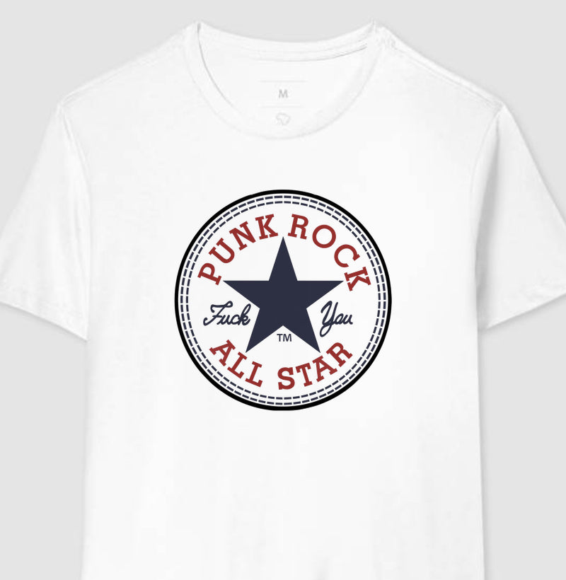 Camiseta Punk Rock All Star