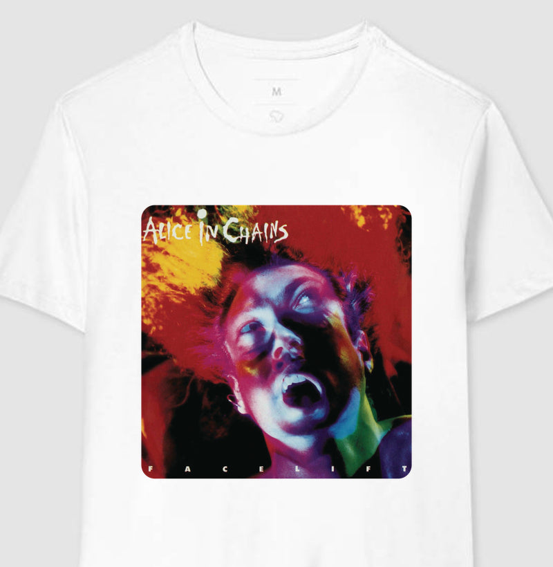 Camiseta Disco Alice in Chains Facelift