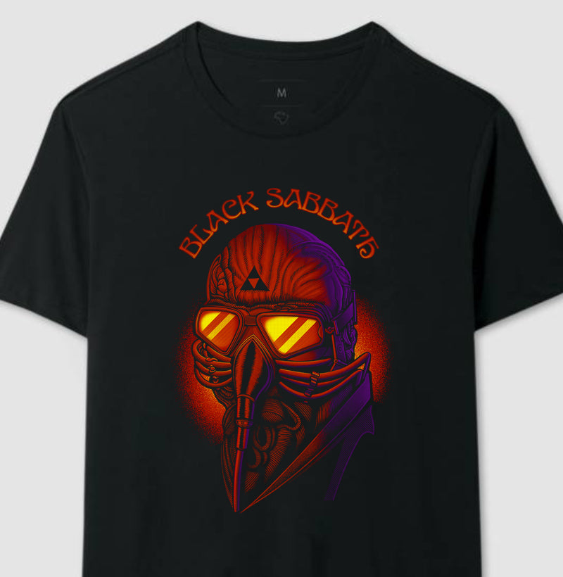 Camiseta Black Sabbath European Colorido