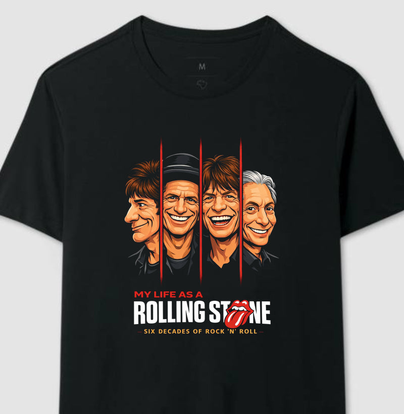 Camiseta Filme Rolling Stones