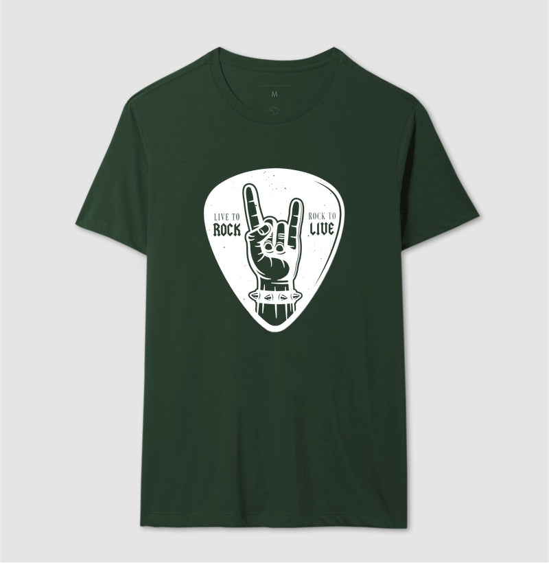 Camiseta Live to Rock