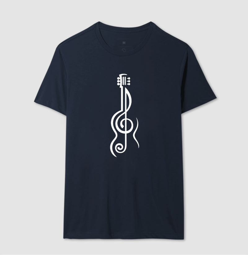 Camiseta Violão Clave de Sol