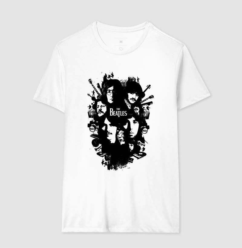 Camiseta The Beatles Universo Musical