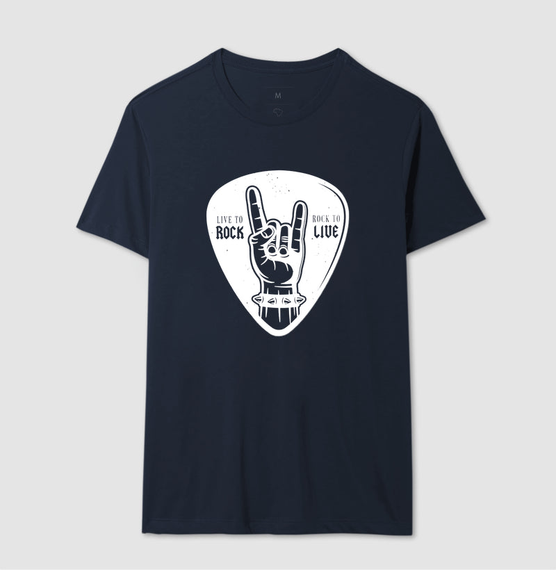 Camiseta Live to Rock