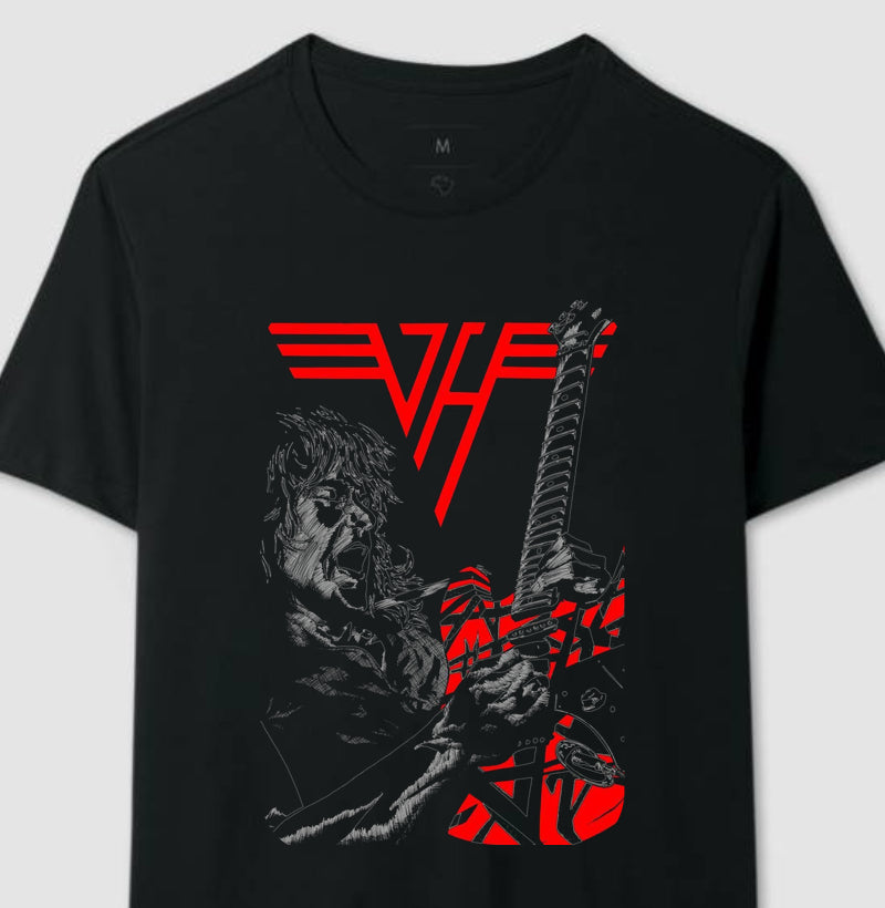 Camiseta Van Halen Guitarra