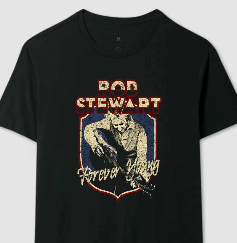 Camiseta do Rod Stewart