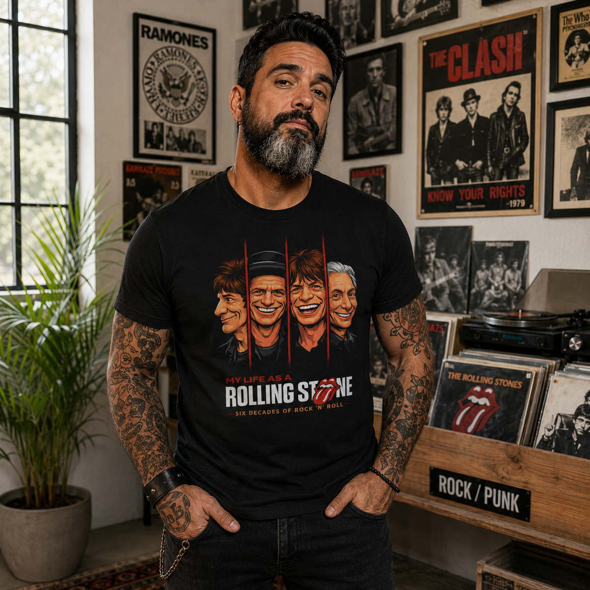 Camiseta Filme Rolling Stones