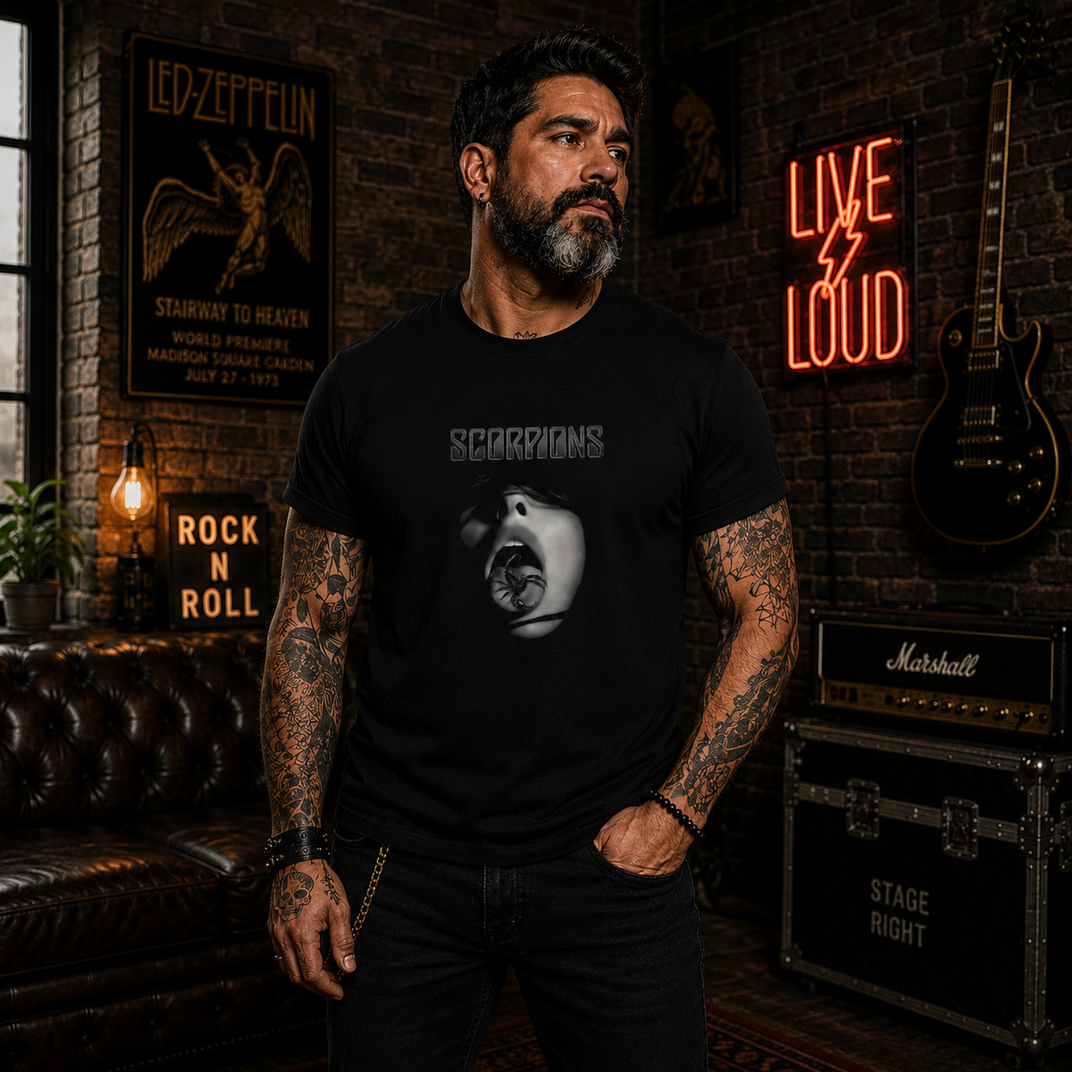 Camiseta Scorpions