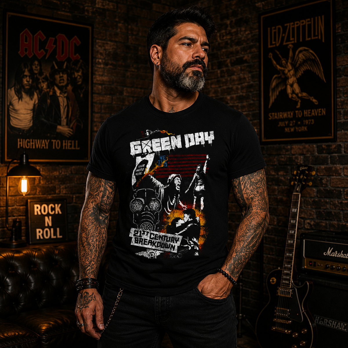 Camiseta Green Day 21st Century