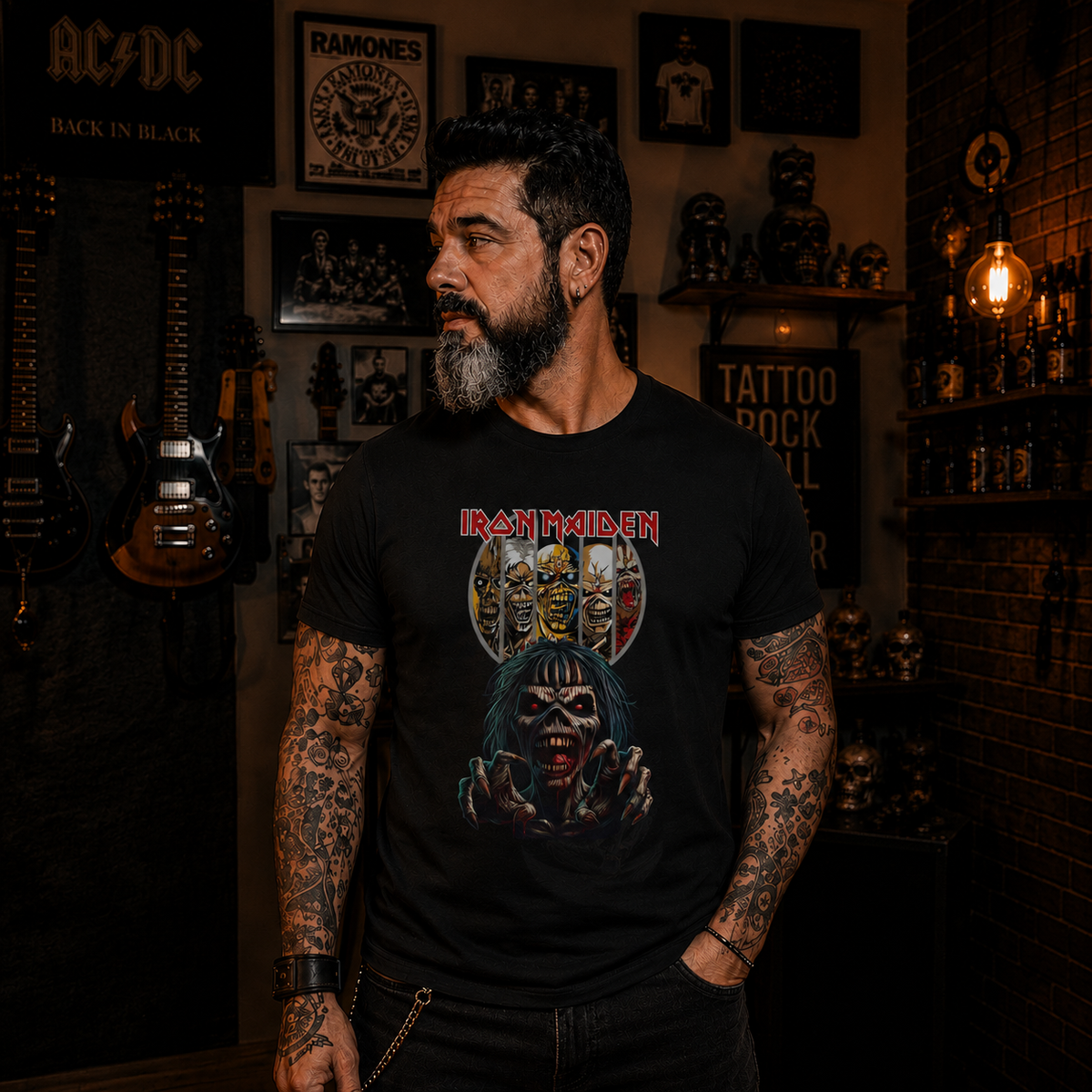 Camiseta Iron Maiden