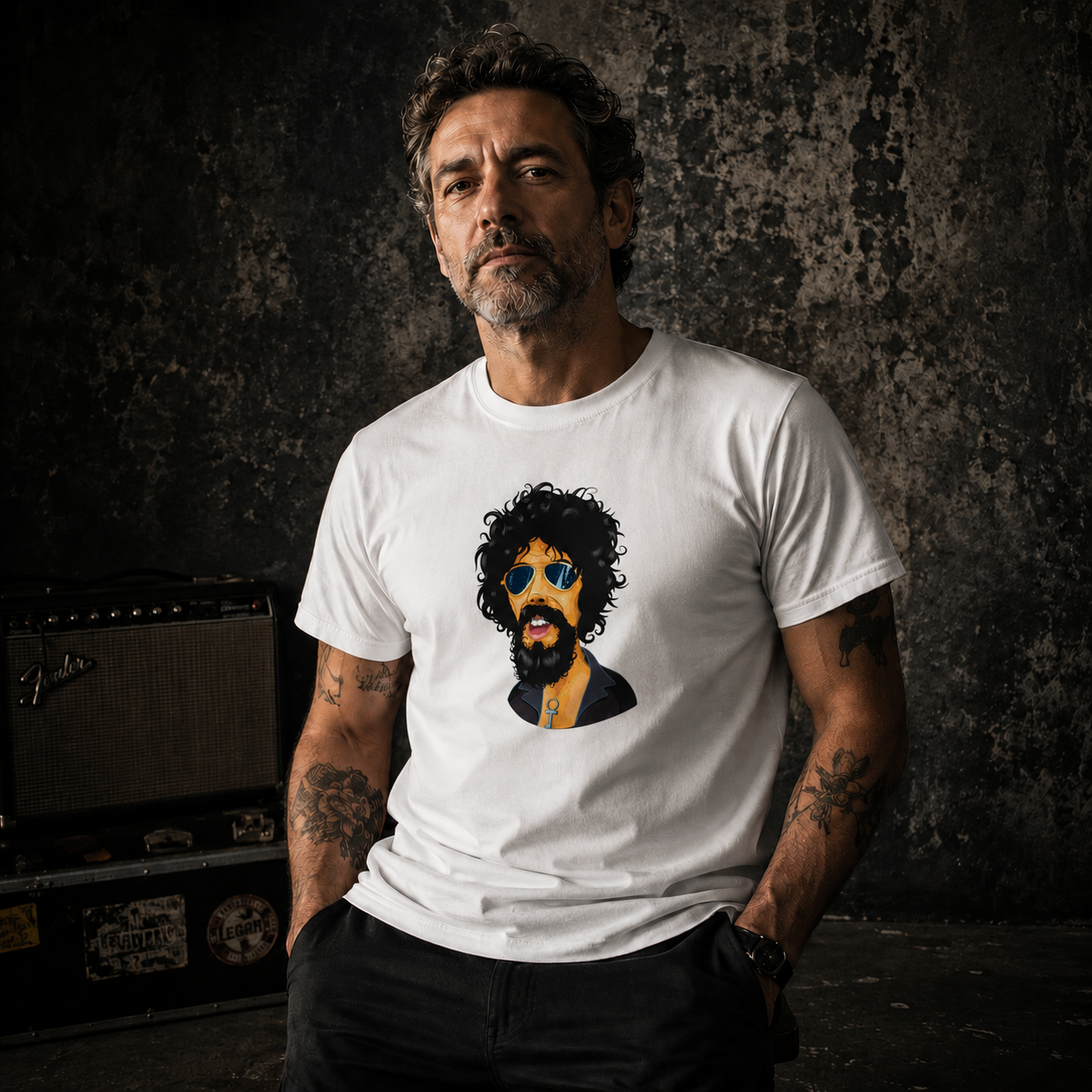 Camiseta Raul Seixas Algodão Peruano