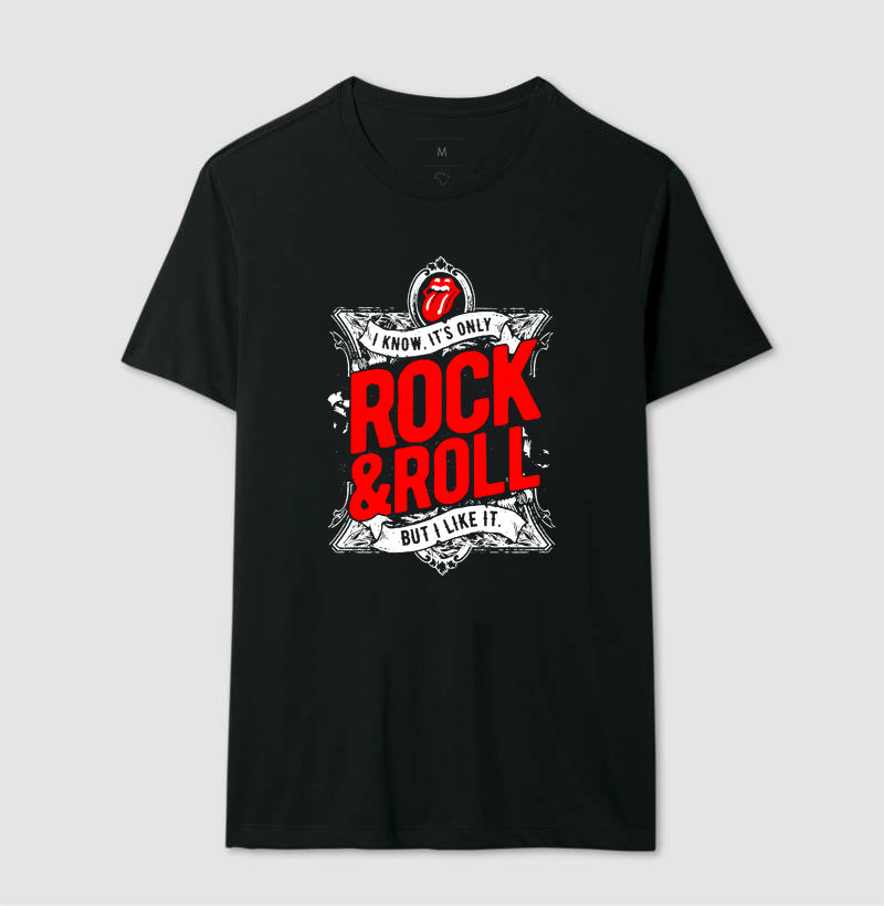 Camiseta Rollin Stones Rock & Roll