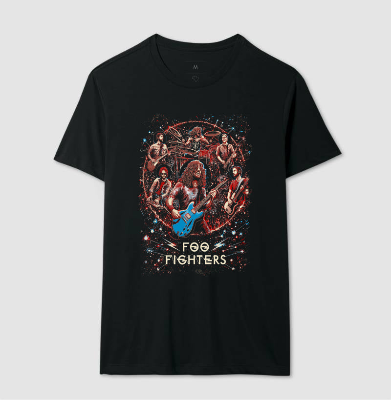 Camiseta Foo Fighters Banda