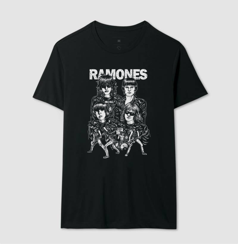 Camiseta Ramones Desenhado