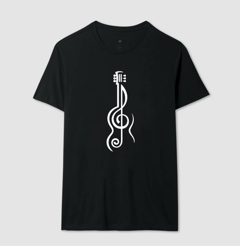 Camiseta Violão Clave de Sol
