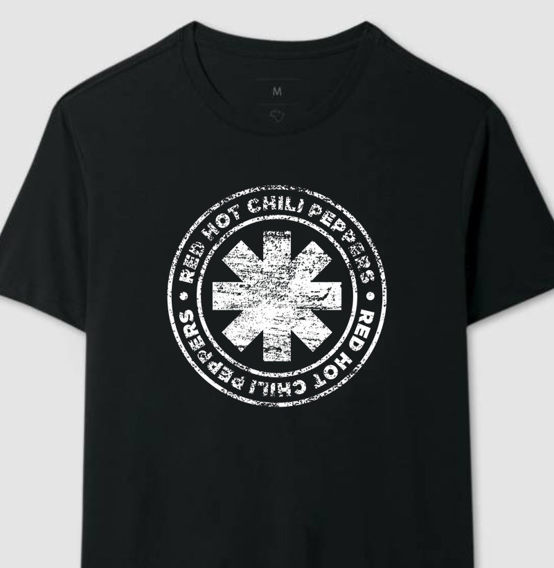 Camiseta Red Hot Chili Peppers Off White