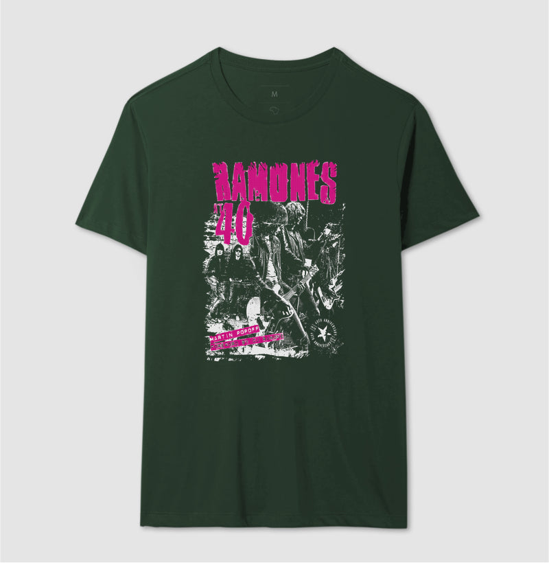 Camiseta Ramones AT 40