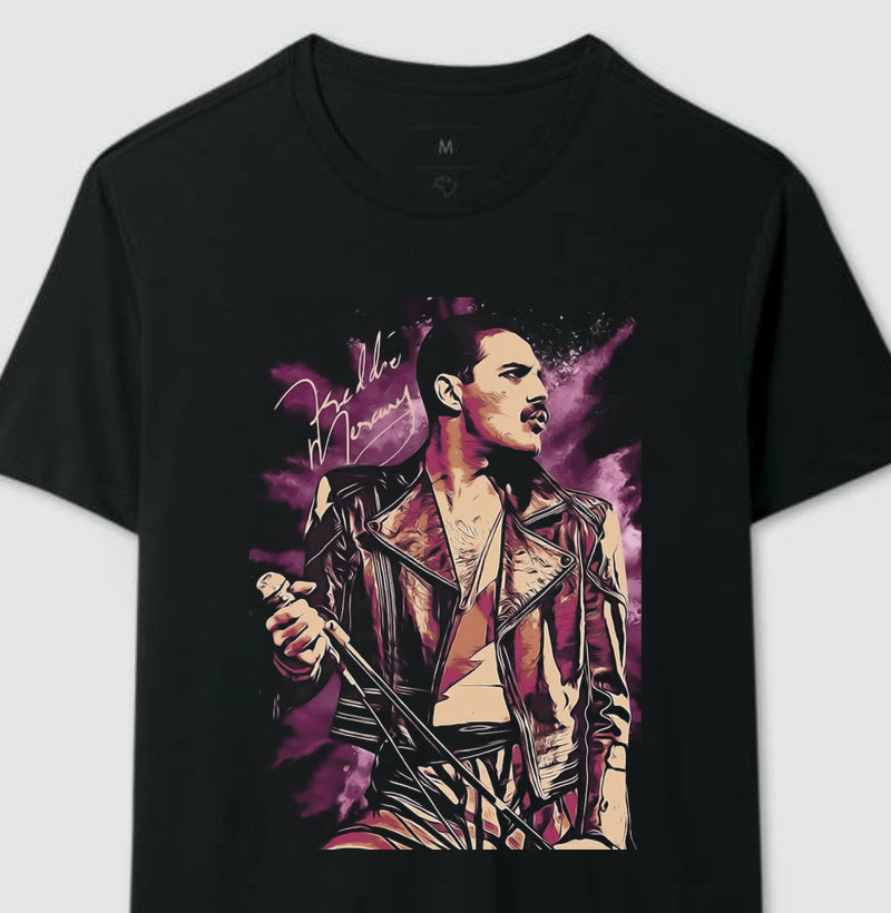 Camiseta do Freddie Mercury