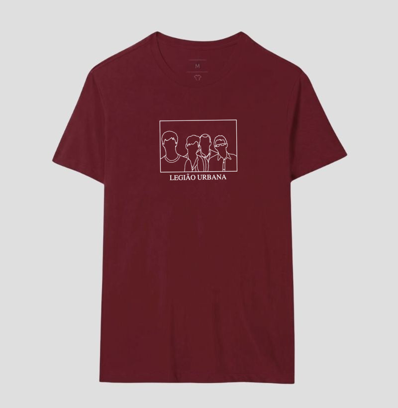Camiseta Legião Urbana Silhueta