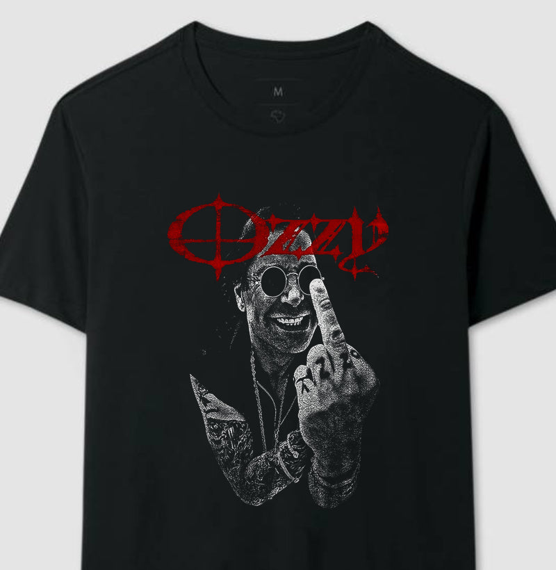 Camiseta Ozzy Dedo do Meio
