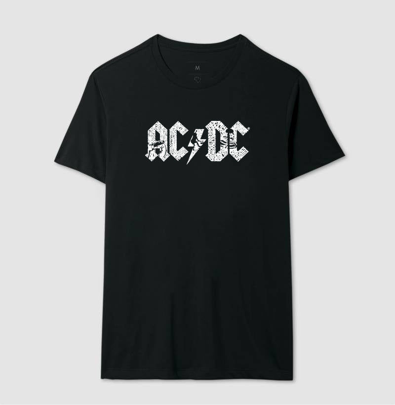 Camiseta AC/DC Desenhada