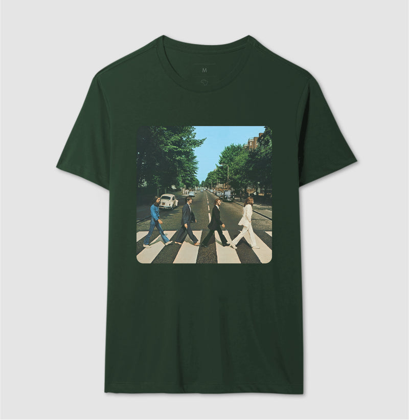 Camiseta Disco Beatles Abbey Road