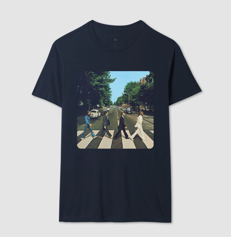 Camiseta Disco Beatles Abbey Road