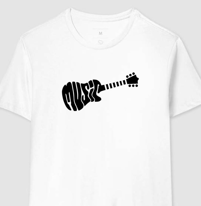 Camiseta Violão Music