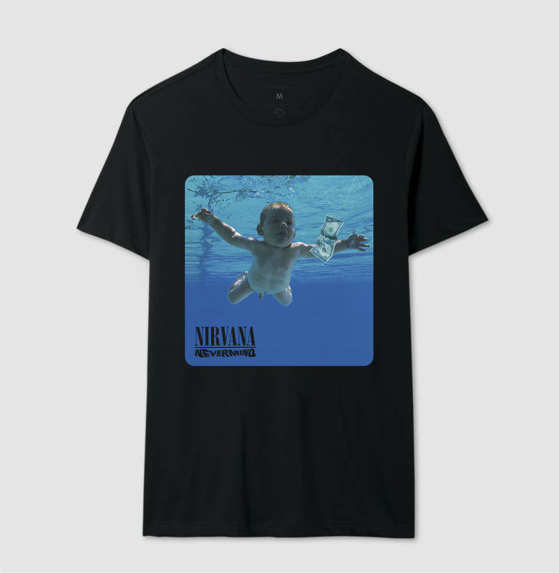 Camiseta Disco Nirvana Nevermind