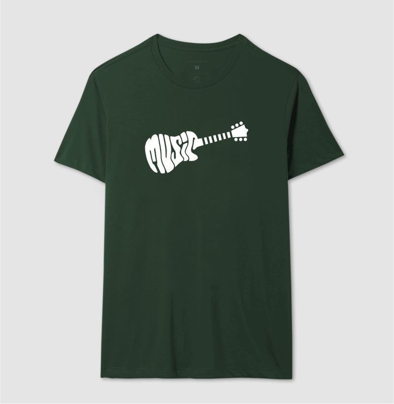 Camiseta Violão Music