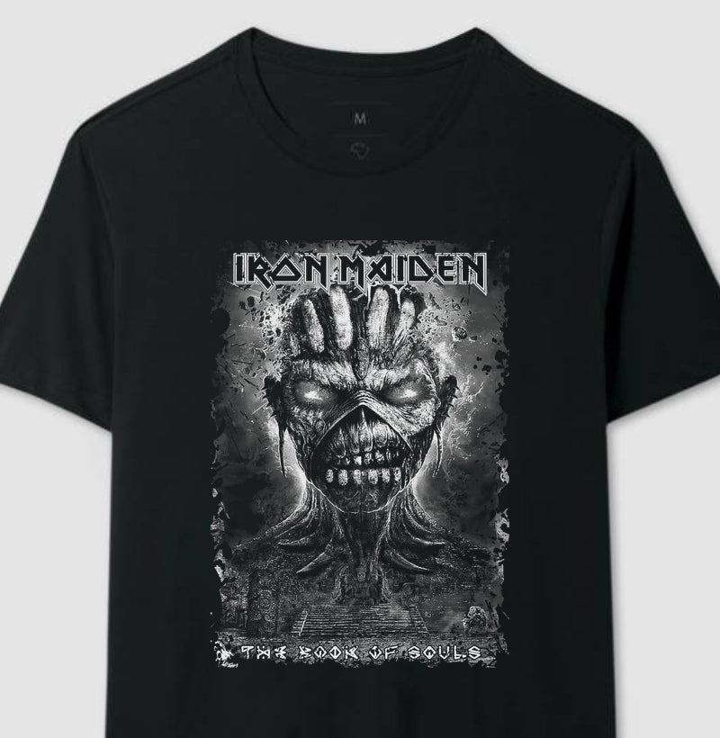 Camiseta Iron Maiden The Book Of Souls