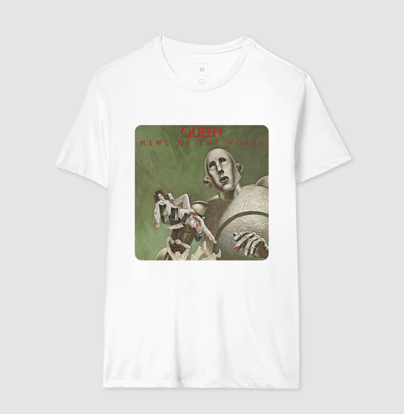 Camiseta Disco Queen News of the World